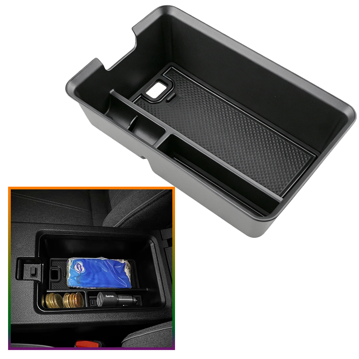Tech Accessories Storage - Schowek w podłokietniku do Renault Megane