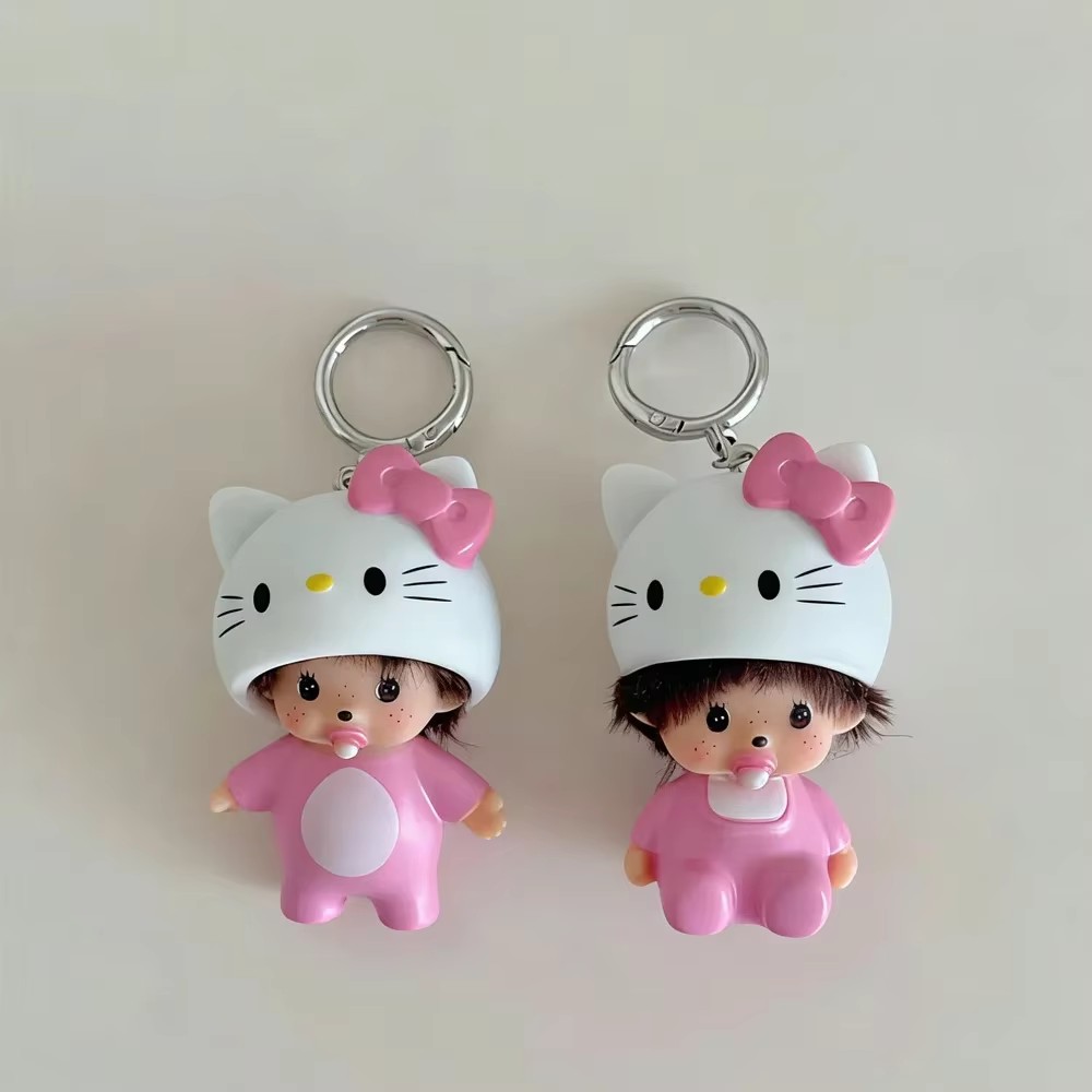 Breloczek Sanrio Monchhichi 6  – Kawaii Tech Accessories recenzja i cena