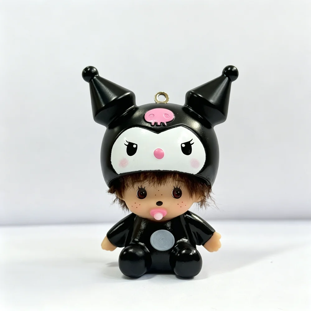Breloczek Sanrio Monchhichi 6  – Kawaii Tech Accessories recenzja i cena