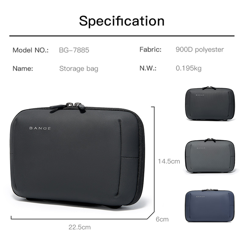 BANGE Duża Torba Podróżna na A – Tech Accessories Case recenzja i cena